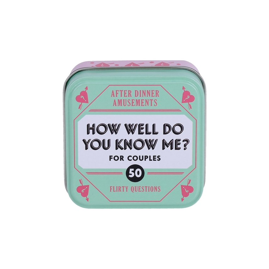 After Dinner Amusements How Well Do You Know Me? For
