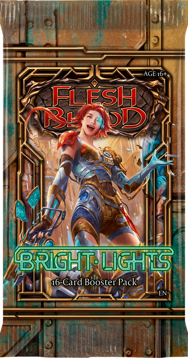 Flesh & Blood TCG: Bright Lights Booster Pack – Level One Game Shop