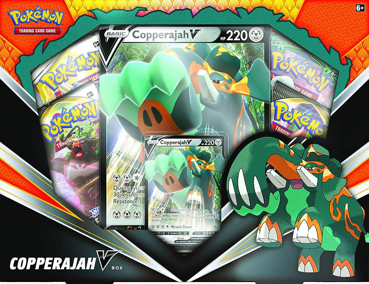 Pokemon TCG: Copperajah V Box – Level One Game Shop