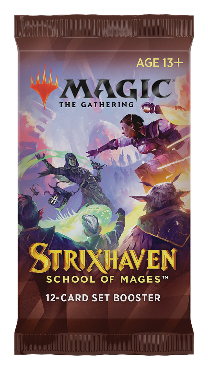 Magic: The Gathering newest Strixhaven: School of Mages Set Booster Box Factory Sealed