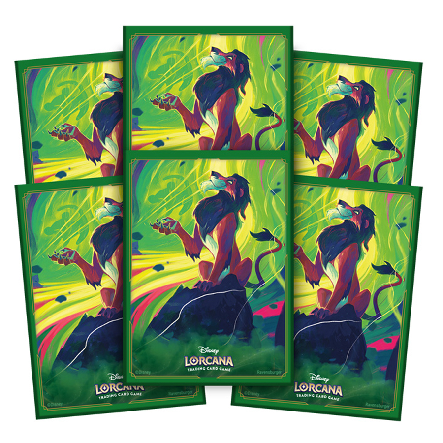 Lorcana: Azurite Sea - Scar - Card Sleeves (65) Lorcana: Azurite Sea - Scar - Card Sleeves (65)