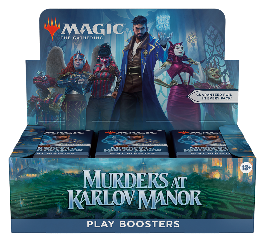 Magic the Gathering: Murders at Karlov Manor - Play Booster Box (36) Level One Game Shop Magic the Gathering: Murders at Karlov Manor - Play Booster Box (36) Level One Game Shop