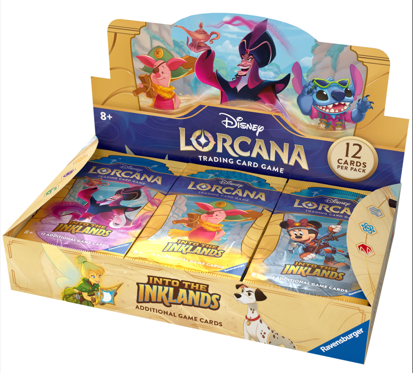 lorcana tcg booster box TCG: Into the Inklands Print Option:Non-Foil Premade Custom Dice these Disney Lorcana boosters Barian's Ragna by Ray-V-Xyz
