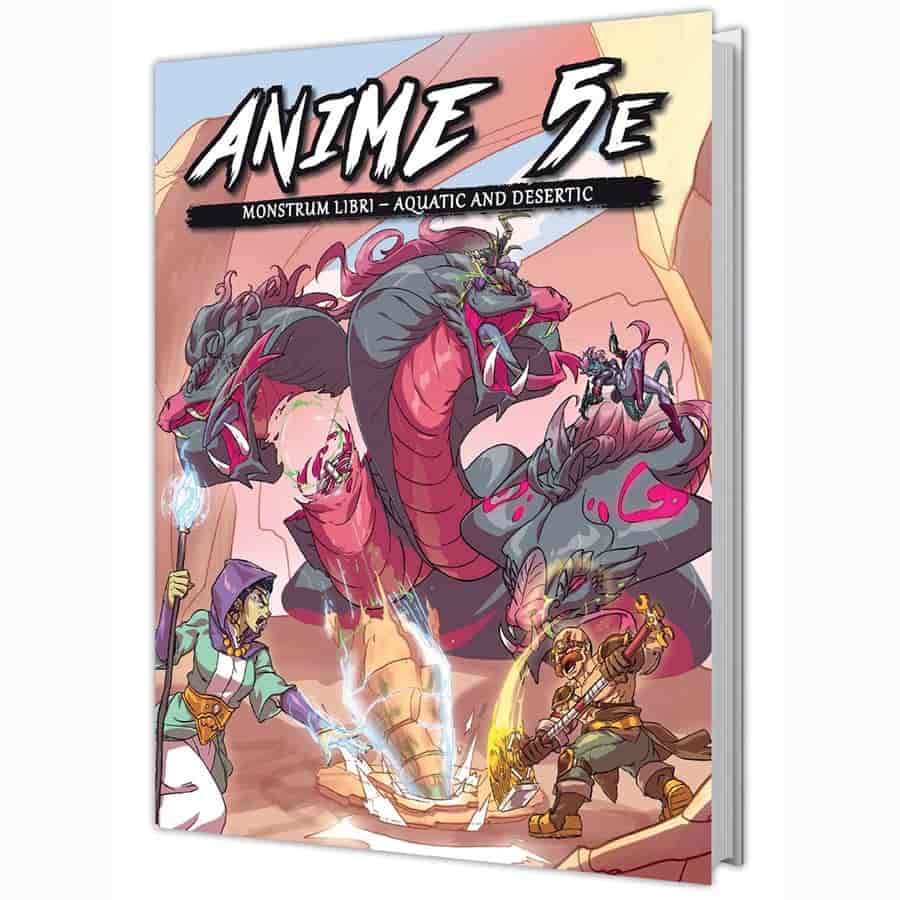 desert monsters 5e Anime 5E RPG: Monstrum Libri Volume 2