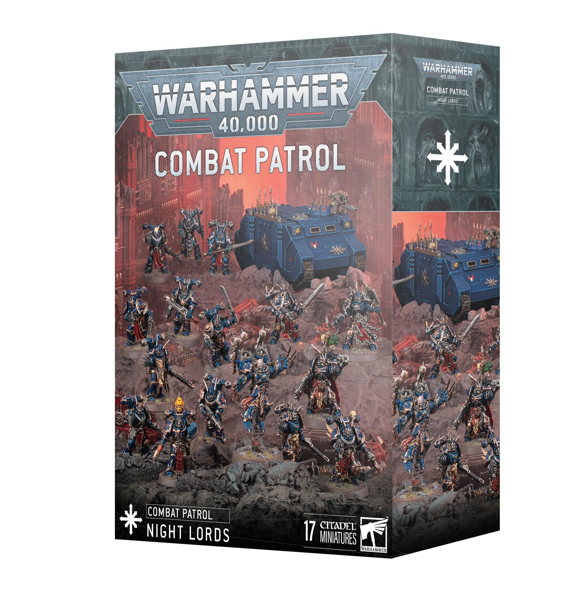 Lot Warhammer 40K combat patrol Space marines du chaos