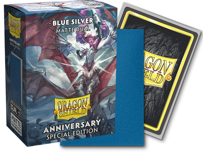 Dragon Shield: Dual Matte Anniversary Special Edition - Blue Dragon Shield: Dual Matte Anniversary Special Edition - Blue