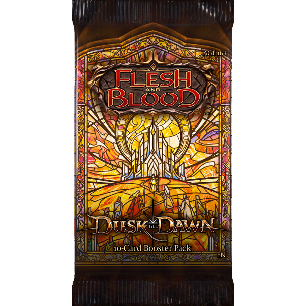 Flesh & Blood TCG: Dusk Till Dawn Booster Pack – Level One Game Shop