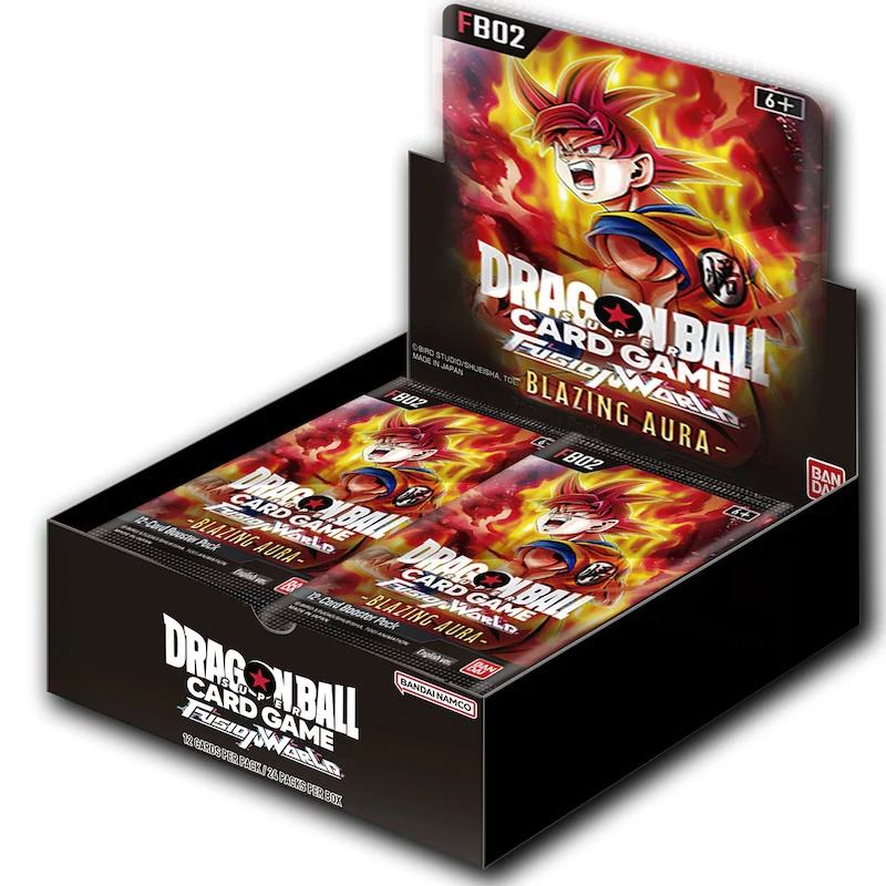 Dragon Ball Super TCG: Fusion World - Blazing Aura - Booster Box [FB02 Level One Game Shop Dragon Ball Super TCG: Fusion World - Blazing Aura - Booster Box [FB02 Level One Game Shop