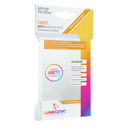reflective card sleeves Gamegenic: Sleeves Tarot