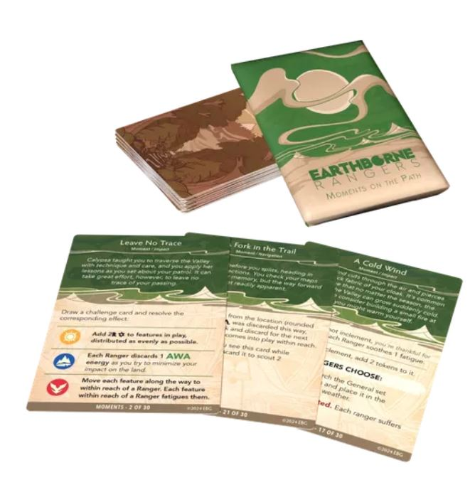 earthborne rangers card sleeves Earthborne Rangers: Moments on the Path Expansion – Level One Game Shop