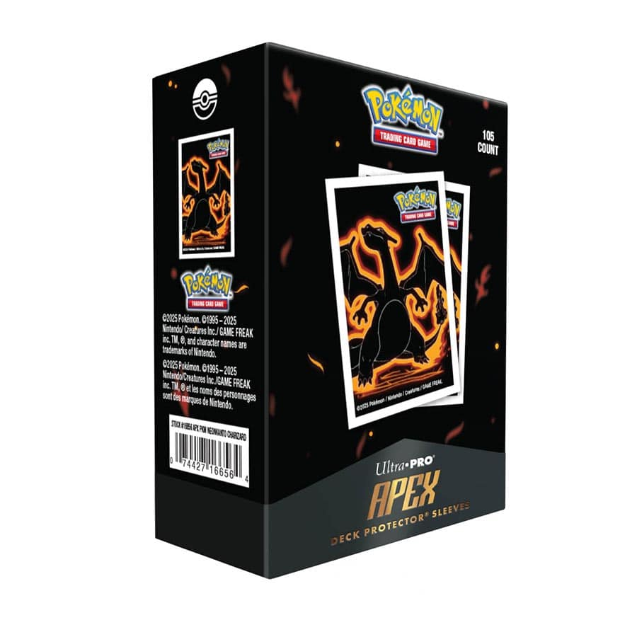 Apex Deck Protector Sleeves: Pokemon Neon Kanto- Charizard