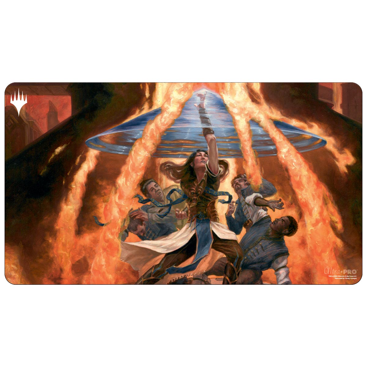 Ultra Pro: Playmat - Magic the Gathering - Commander Masters - Blue Ultra Pro: Playmat - Magic the Gathering - Commander Masters - Blue