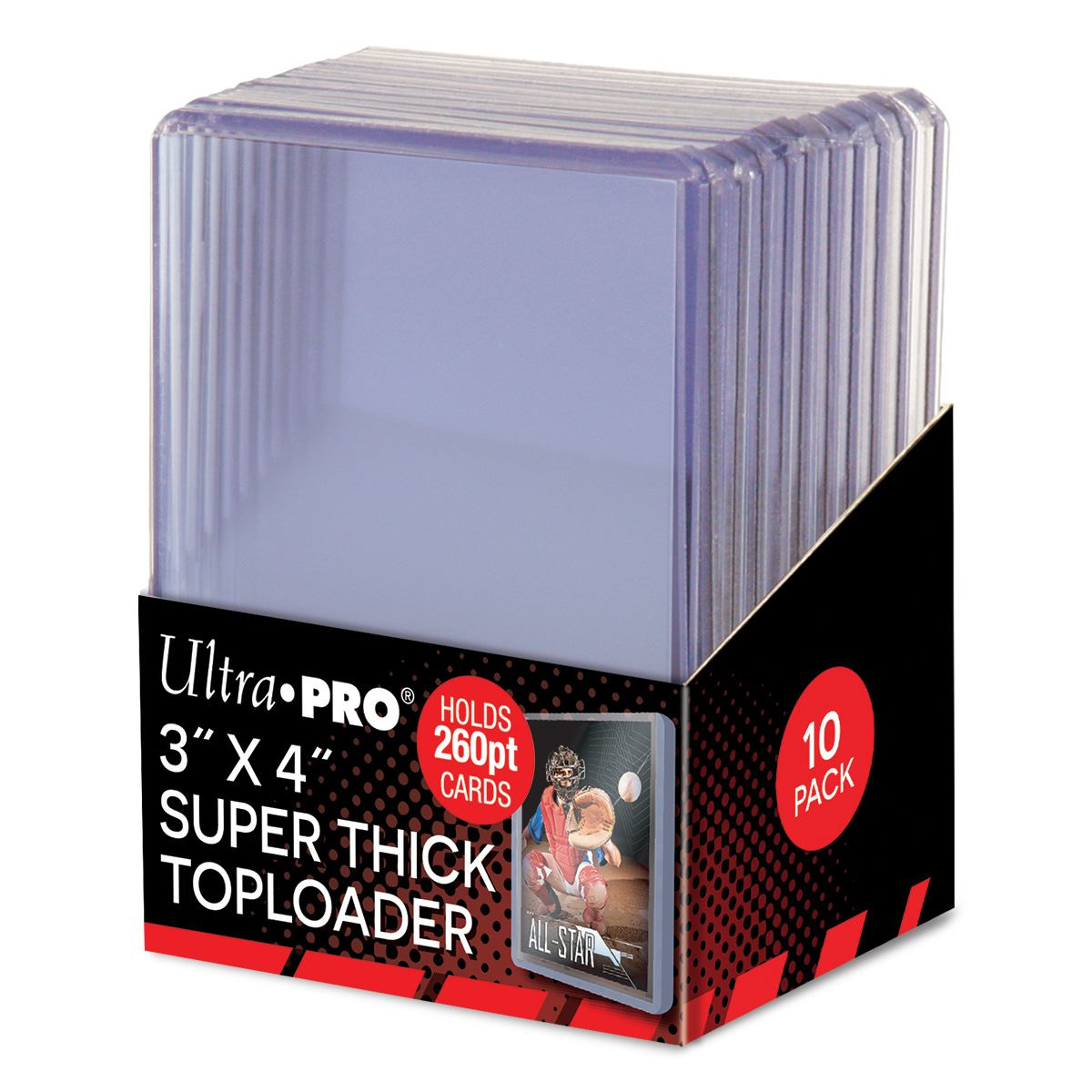 One Toploader Ultra Pro: 3