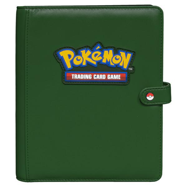 Ultra Pro: Premium 4-Pocket Pokemon Snap Binder - Green Ultra Pro: Premium 4-Pocket Pokemon Snap Binder - Green