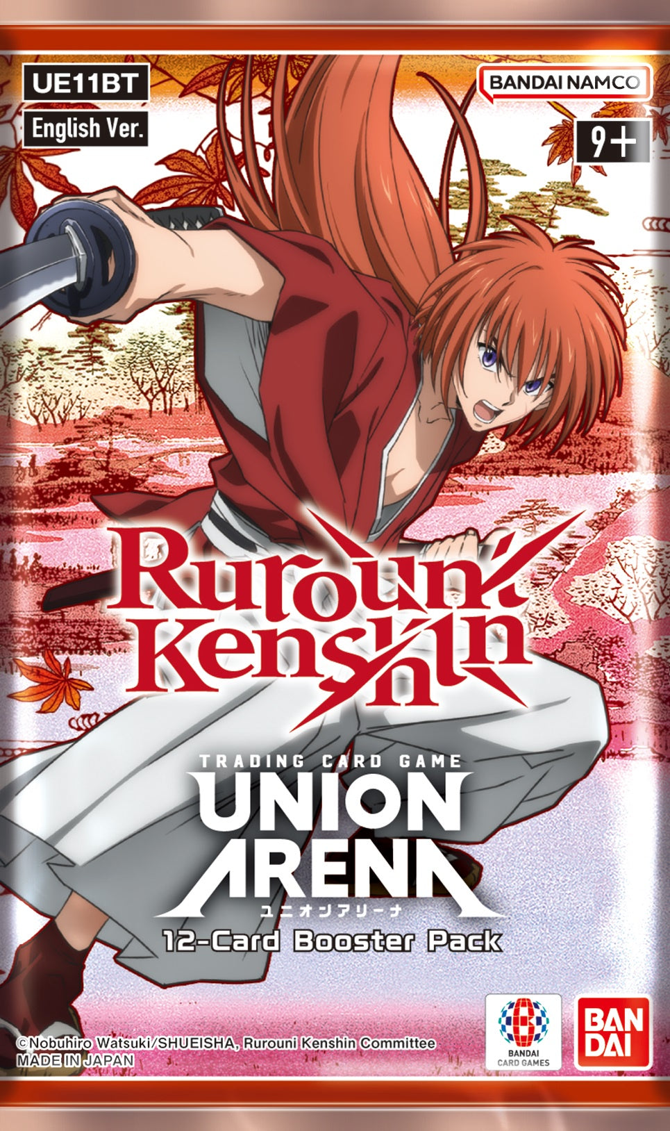 Union Arena - Rurouni Kenshin - UE11BT - Booster Pack Union Arena - Rurouni Kenshin - UE11BT - Booster Pack