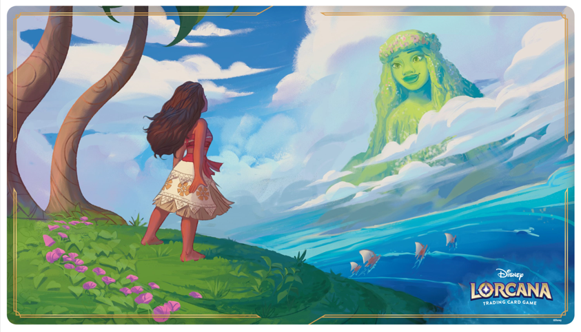 Disney Lorcana - Into the Inklands - Moana - Playmat Disney Lorcana - Into the Inklands - Moana - Playmat