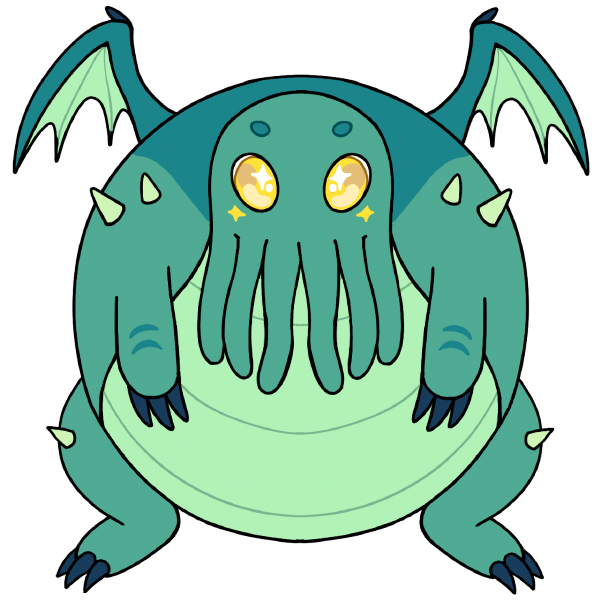 Squishable Mini Baby Cthulhu Level One Game Shop