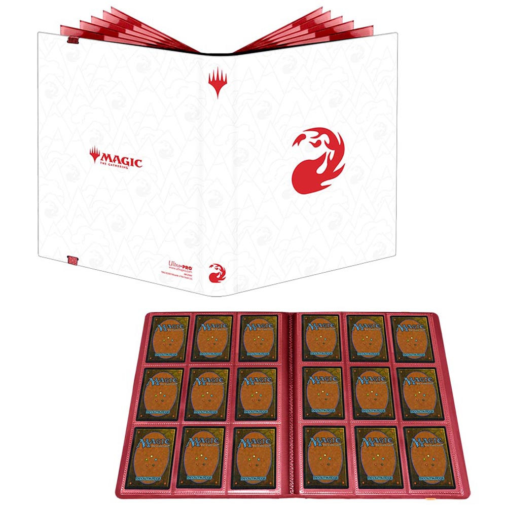 Ultra Pro: 9 Pocket PRO Binder - Magic the Gathering - Mana 8 - Mountain Ultra Pro: 9 Pocket PRO Binder - Magic the Gathering - Mana 8 - Mountain
