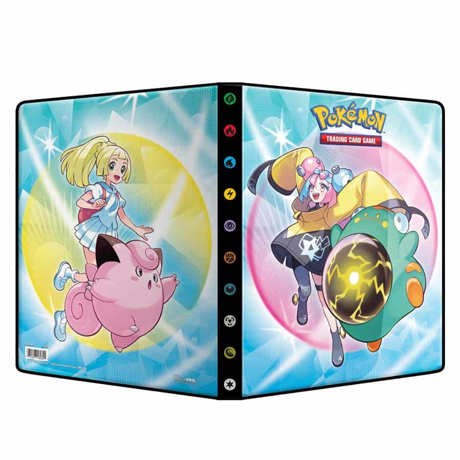 Ultra Pro: 9-Pocket Portfolio - Pokemon - 'Scarlet & Violet' - Journey Level One Game Shop Ultra Pro: 9-Pocket Portfolio - Pokemon - 'Scarlet & Violet' - Journey Level One Game Shop