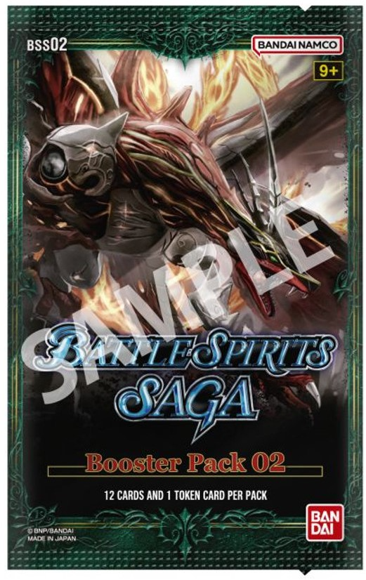battle spirits saga false gods booster box Set 02 Collector's Avenue Players can construct a strong green deck archetype BANDAI NAMCO Entertainment Battle Spirits