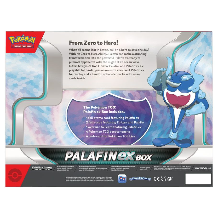 pokemon cards near me pickup Pokemon TCG: Palafin EX Box – Level One Game Shop