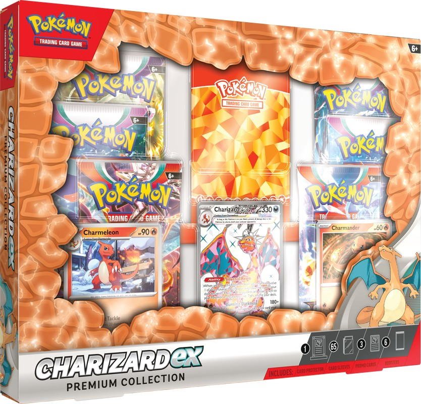 pokemon cards pick up near me Pokemon TCG: Charizard EX Premium Collection – Level One Game Shop