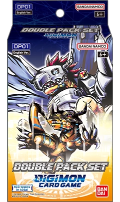 english digimon cards Digimon Card Game: Double Pack Set Volume 1 [DP-01] – Level One Game Shop