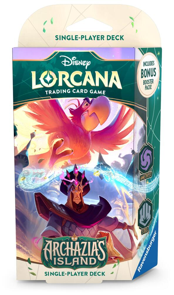 lorcana starter deck display Lorcana TCG: Archazia's Island