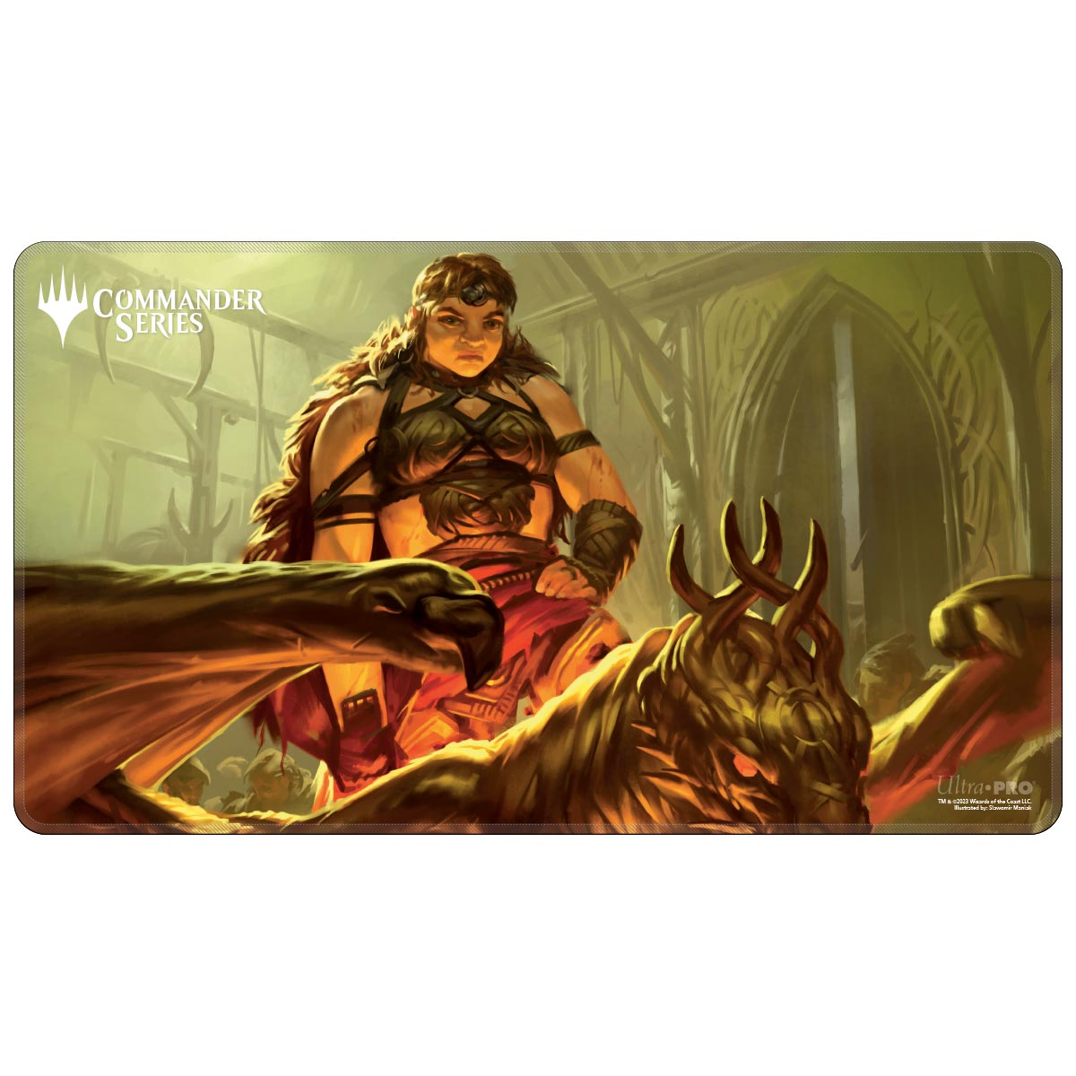 Ultra Pro: Playmat - Magic the Gathering - Commander Series 1 - Magda Level One Game Shop Ultra Pro: Playmat - Magic the Gathering - Commander Series 1 - Magda Level One Game Shop