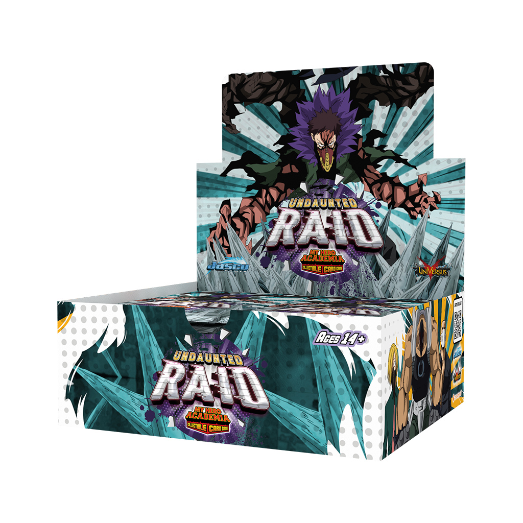 My Hero Academia CCG - Series 5 Undaunted Raid - Booster Box My Hero Academia CCG - Series 5 Undaunted Raid - Booster Box