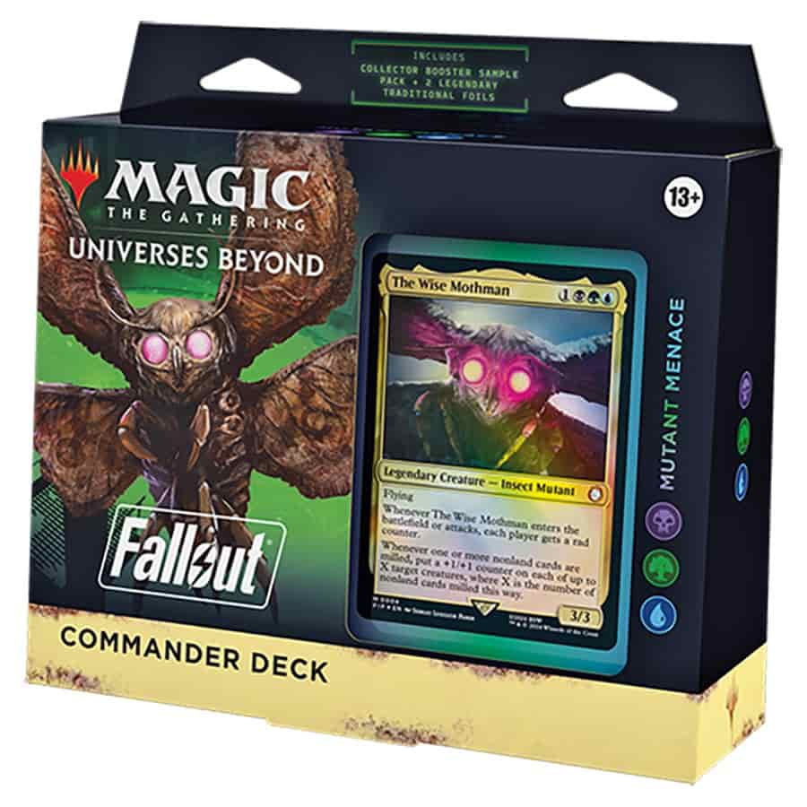 Magic the Gathering: Universes Beyond - Fallout - Commander Deck Level One Game Shop Magic the Gathering: Universes Beyond - Fallout - Commander Deck Level One Game Shop