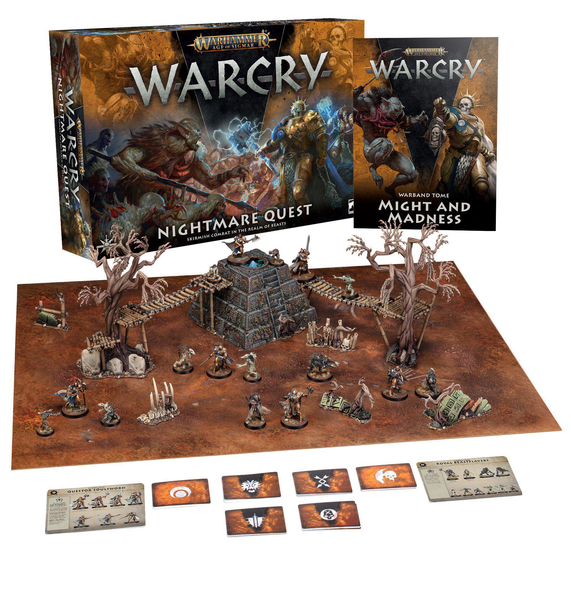 Warhammer Age of Sigmar: Warcry – Sundered Fate, Board Game