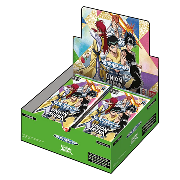 union arena english booster box Card Game: Bleach Thousand Year Blood War Single Pack (UE01BT) (12 Cards) using 17 exclusive new illustrations Union Arena Card Game: Yu