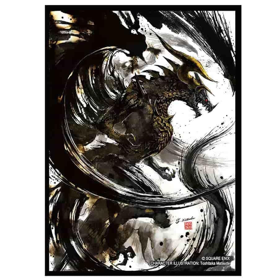 final fantasy trading card sleeves Sleeves: Fantasy- Bahamut (FFCSS-17) (100ct) These sleeves feature art of The Entrusted Ones. FINAL FANTASY Card Sleeve Series