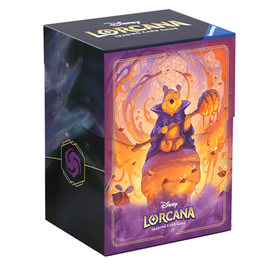 Lorcana TCG: Azurite Sea - Winnie the Pooh - Deck Box Level One Game Shop Lorcana TCG: Azurite Sea - Winnie the Pooh - Deck Box Level One Game Shop