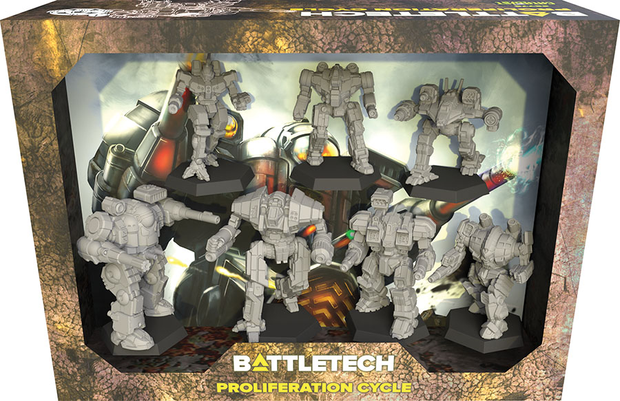 BattleTech: Miniature Force Pack - Proliferation Cycle Boxed Set Level One Game Shop BattleTech: Miniature Force Pack - Proliferation Cycle Boxed Set Level One Game Shop