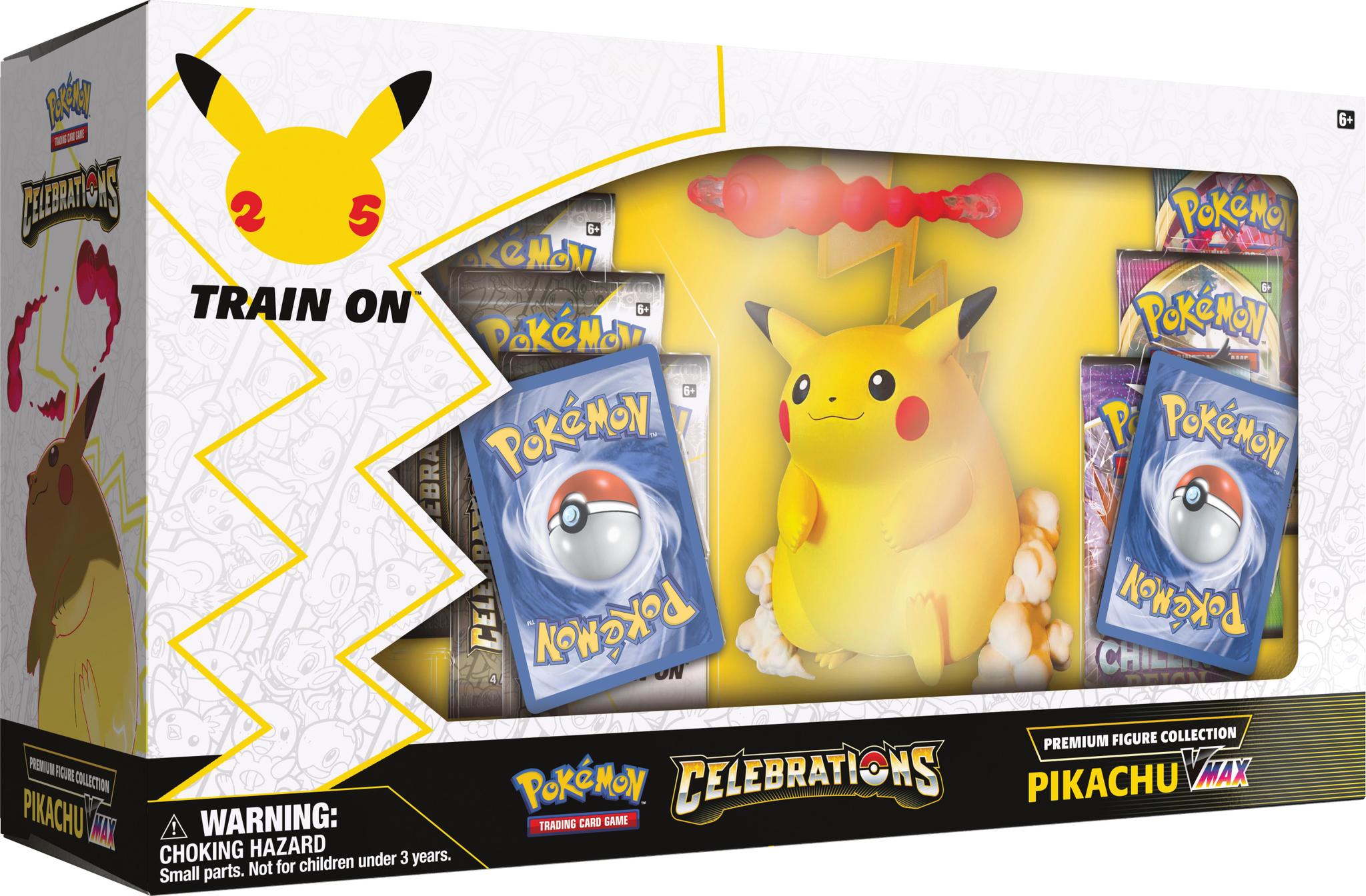 Pokemon TCG: Celebrations Premium Figure Collection - Pikachu VMAX Level One Game Shop Pokemon TCG: Celebrations Premium Figure Collection - Pikachu VMAX Level One Game Shop