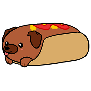 Squishable / Dachshund Hot Dog - 15