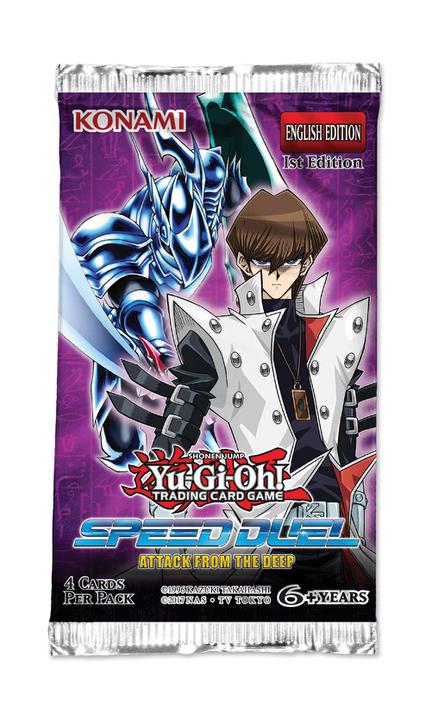 Yugioh Speed Duel: Attack From the Deep Booster Pack Level One Game Shop Yugioh Speed Duel: Attack From the Deep Booster Pack Level One Game Shop