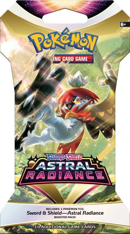 Pokemon TCG: Sword & Shield - Astral Radiance - Sleeved Booster Pokemon TCG: Sword & Shield - Astral Radiance - Sleeved Booster