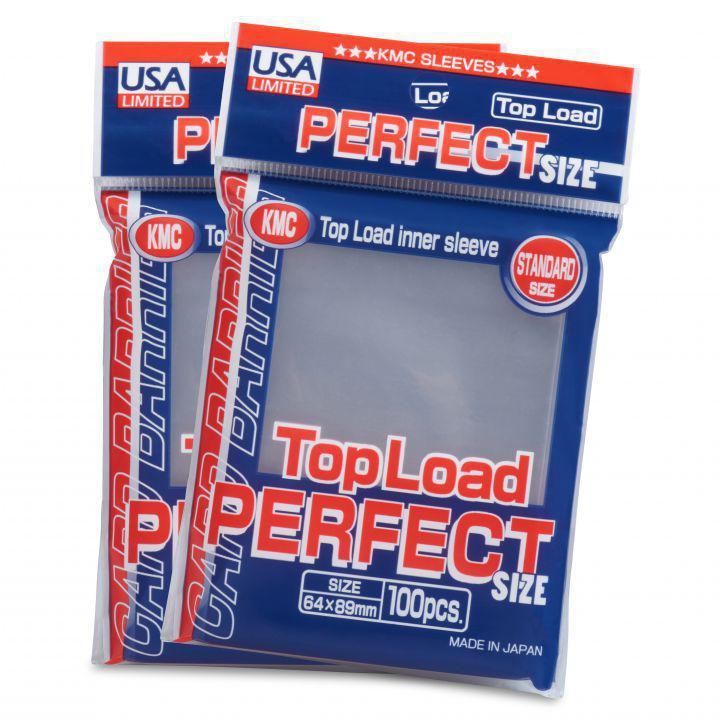 KMC: Deck Protector Inner Sleeves - Standard Size Perfect Fit Clear 'T –  Level One Game Shop