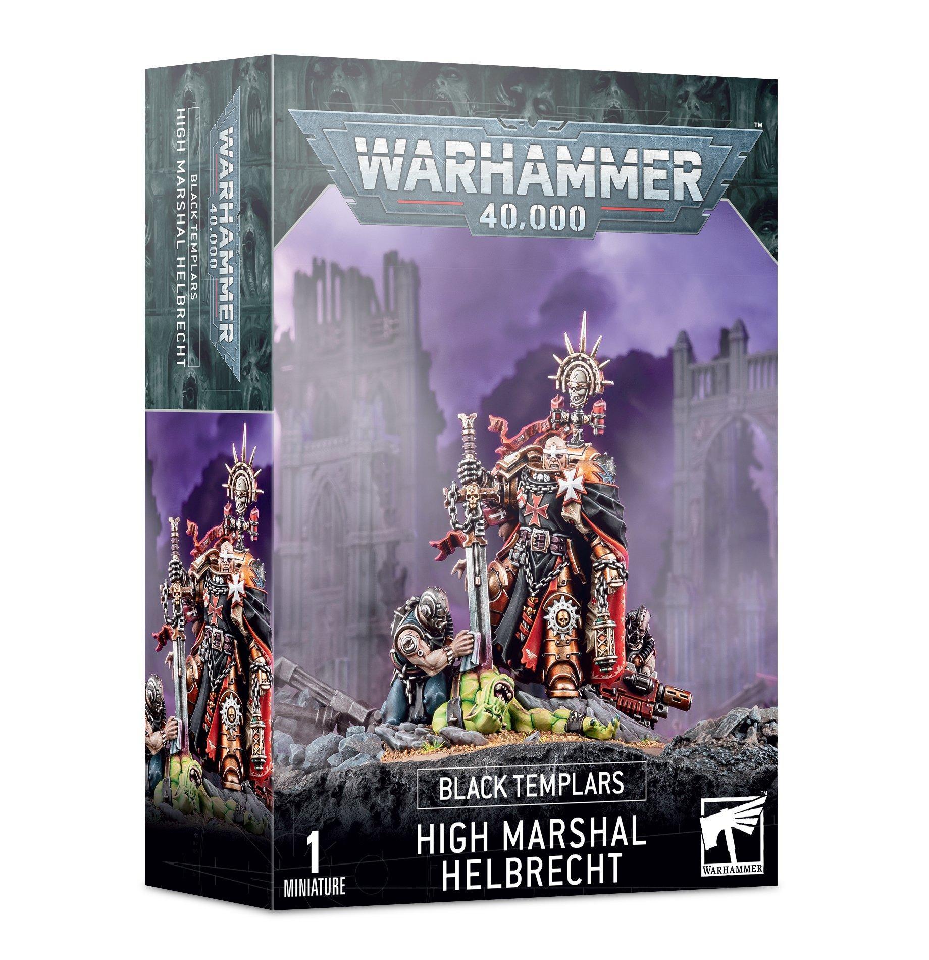 Games Workshop: Warhammer 40,000 - Black Templars - High Marshall Helb –  Level One Game Shop