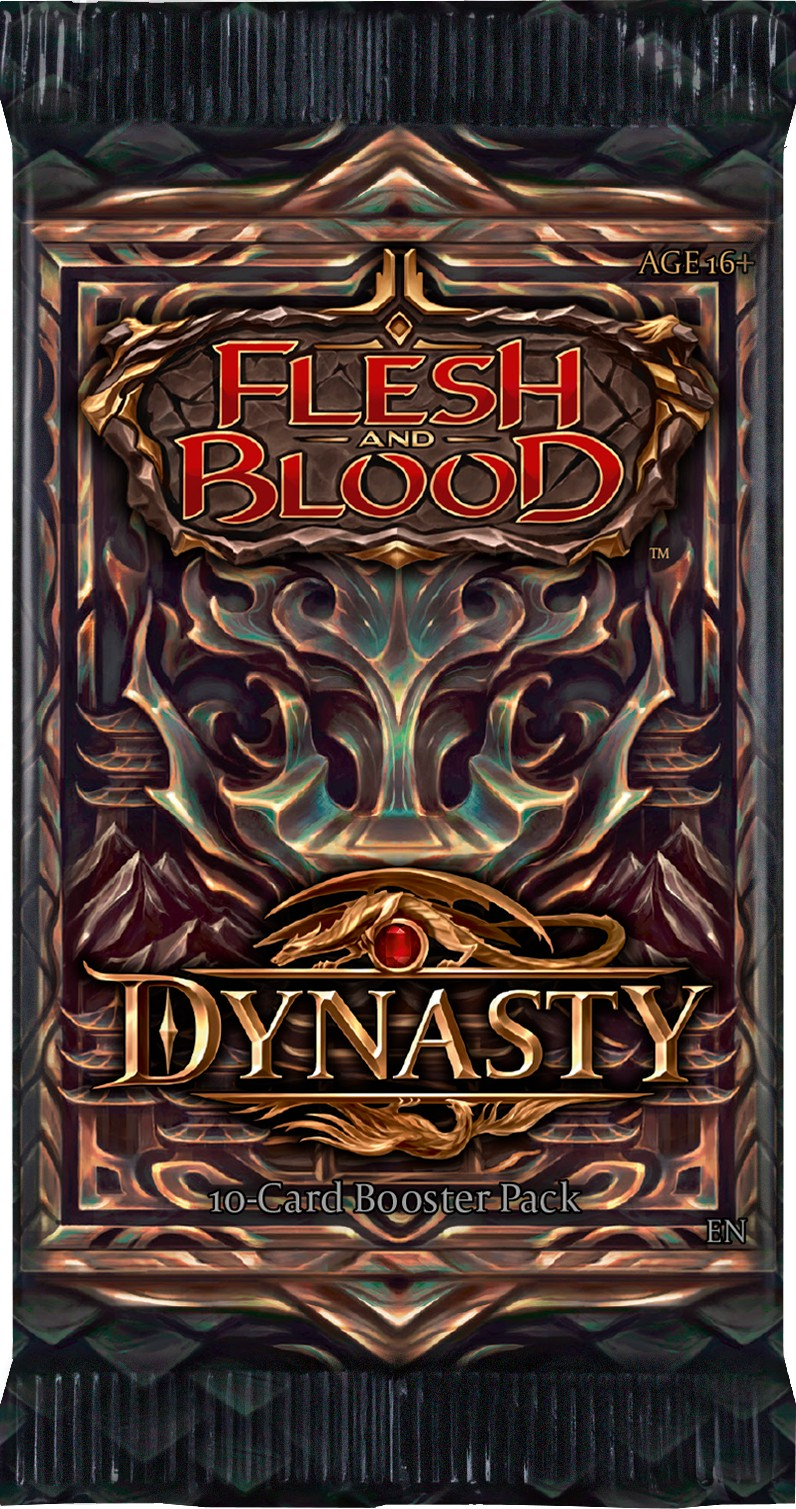 Flesh and Blood TCG: Dynasty Booster Pack – Level One Game Shop