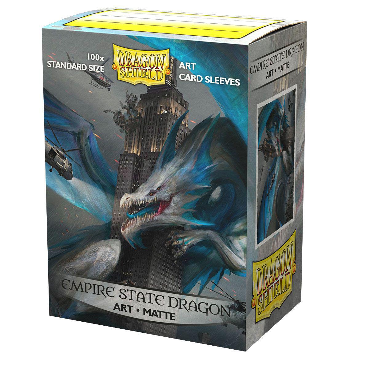 Dragon Shield: Art Matte Deck Protector Sleeves - Standard Size 'Empir Level One Game Shop Dragon Shield: Art Matte Deck Protector Sleeves - Standard Size 'Empir Level One Game Shop