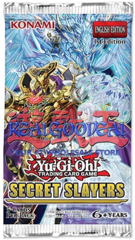 Yugioh: Secret Slayers Booster Pack Level One Game Shop Yugioh: Secret Slayers Booster Pack Level One Game Shop