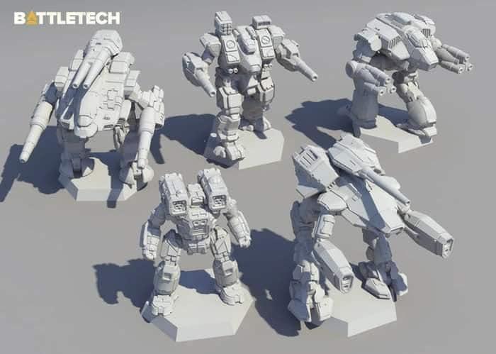 BattleTech: Miniature Force Pack - Clan Heavy Star – Level One