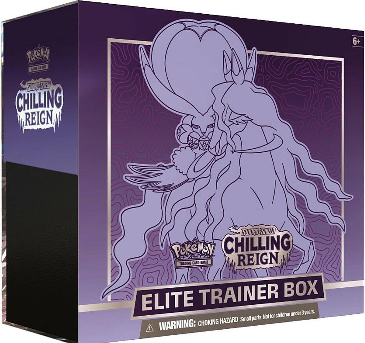 Pokemon TCG: Sword & Shield - Chilling Reign - Elite Trainer Box (Shad Level One Game Shop Pokemon TCG: Sword & Shield - Chilling Reign - Elite Trainer Box (Shad Level One Game Shop
