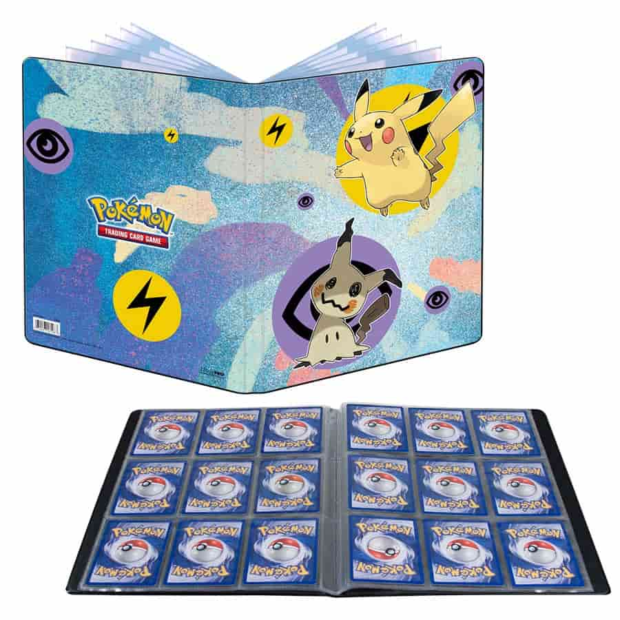 Ultra Pro: 9-Pocket Portfolio 'Pikachu and Mimikyu' for Pokemon TCG – Level  One Game Shop