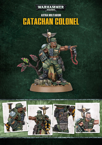Warhammer Catachan Colonel ミニチュア 2df9784b240a89ddde25895d12e678
