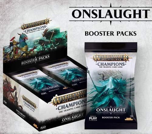 onslaught booster box MTG - alternate art cards Warhammer Age of Sigmar Champions